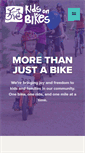 Mobile Screenshot of kidsonbikes.net